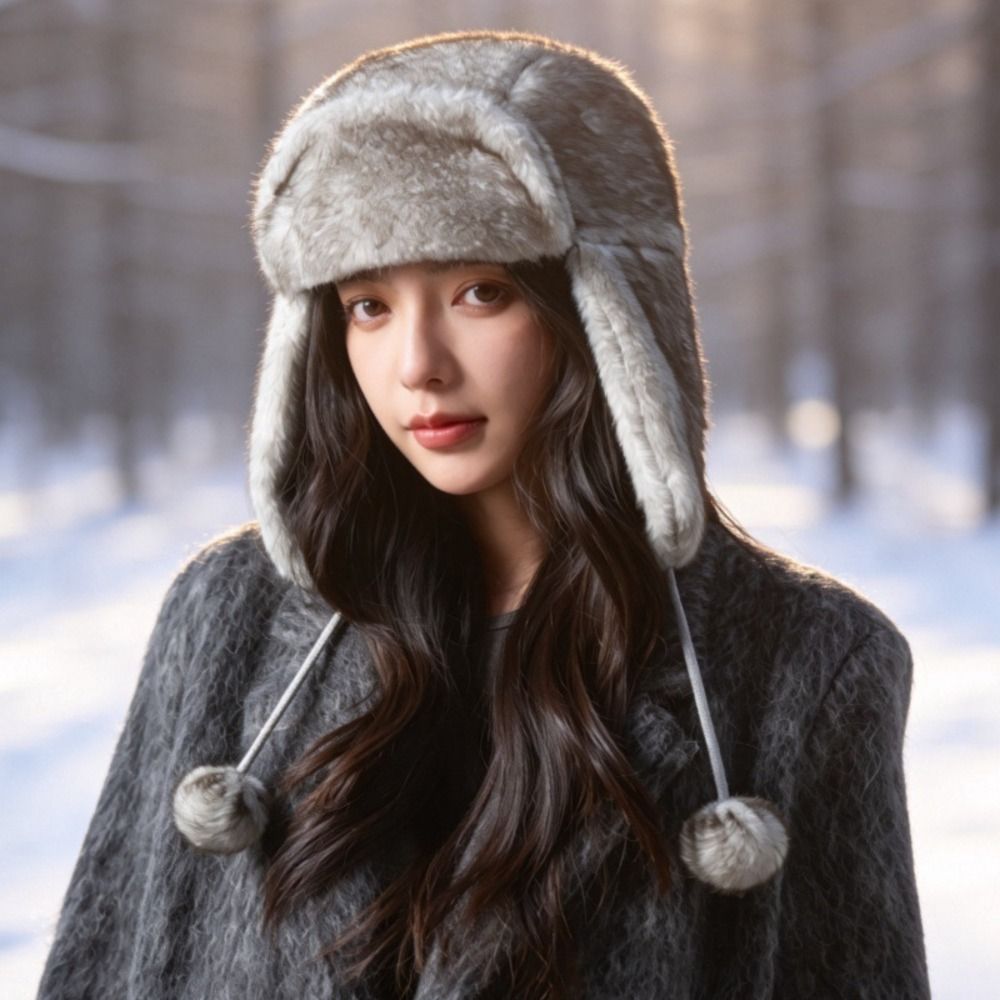 Warme Polyester-Trapper-Mütze  – Trapper Hat Ear Flap Bewertung und Preis