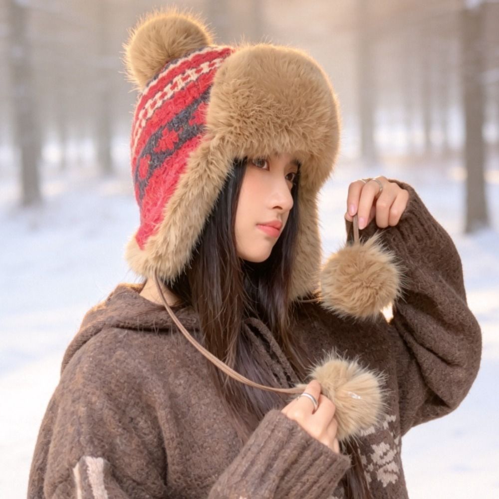 Stilvolle Polyester-Strickmütz – Trapper Hat Ear Flap Bewertung und Preis