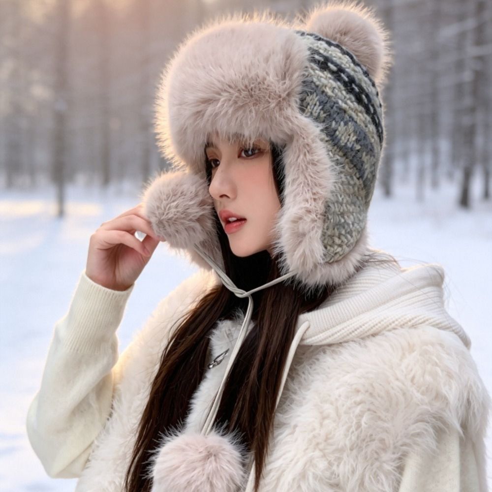 Stilvolle Polyester-Strickmütz – Trapper Hat Ear Flap Bewertung und Preis