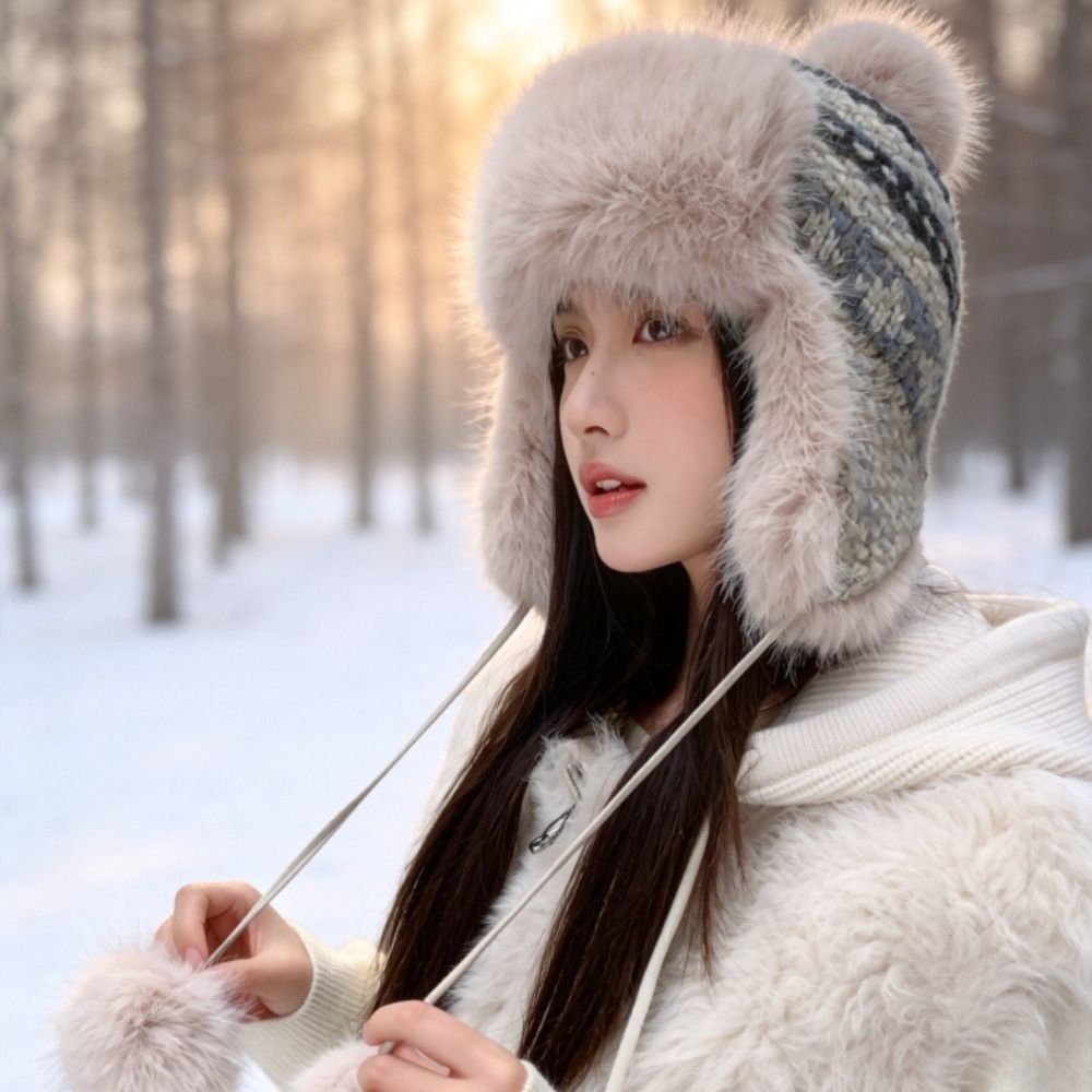 Stilvolle Polyester-Strickmütz – Trapper Hat Ear Flap Bewertung und Preis