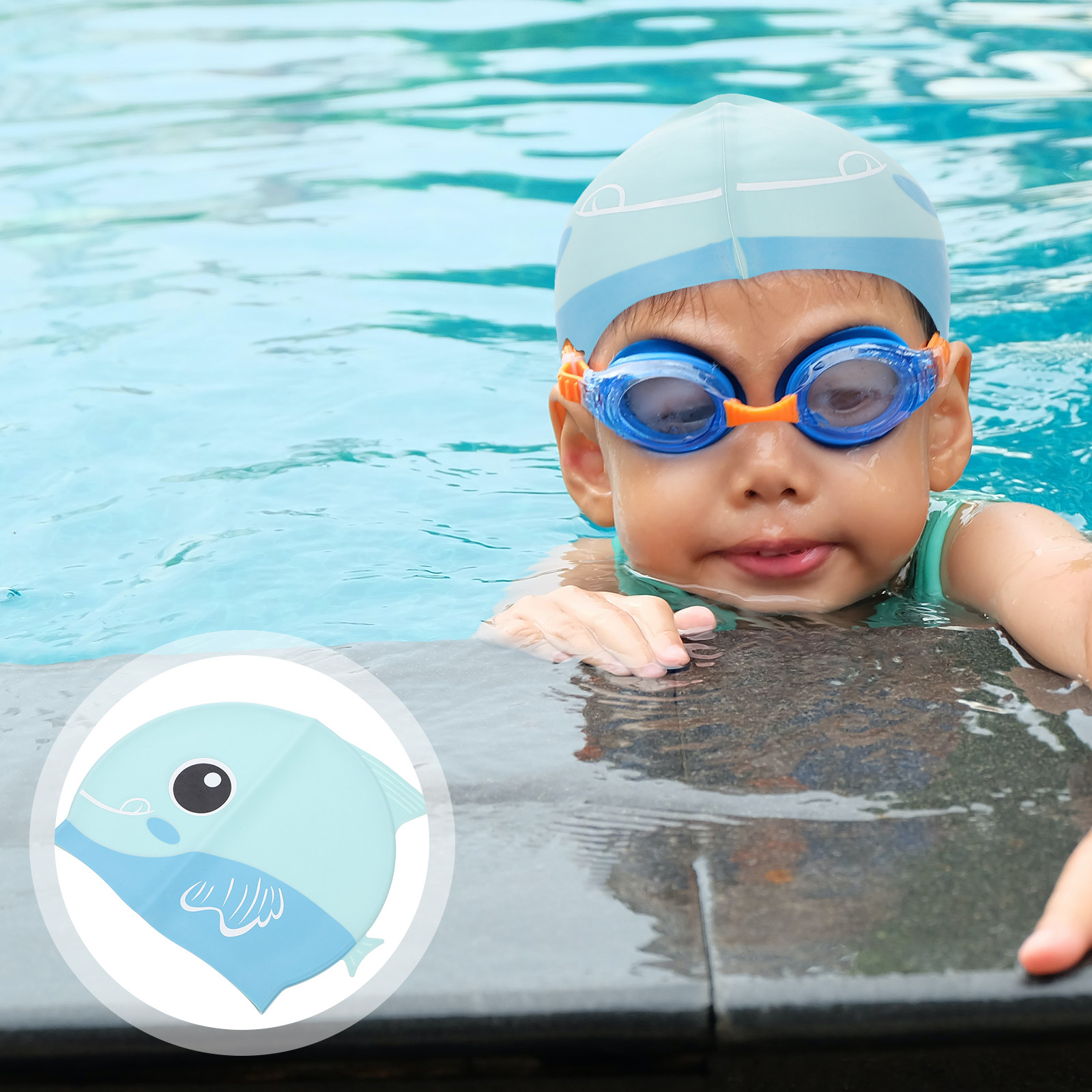 Silikon-Badekappe, Cartoon-Kin – Swim Hat Silicone Bewertung und Preis