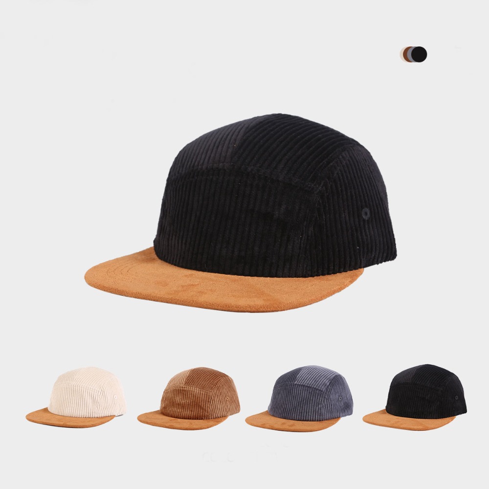 Vielseitige Retro-Baseballkapp – Corduroy Cap 5 Panel Bewertung und Preis