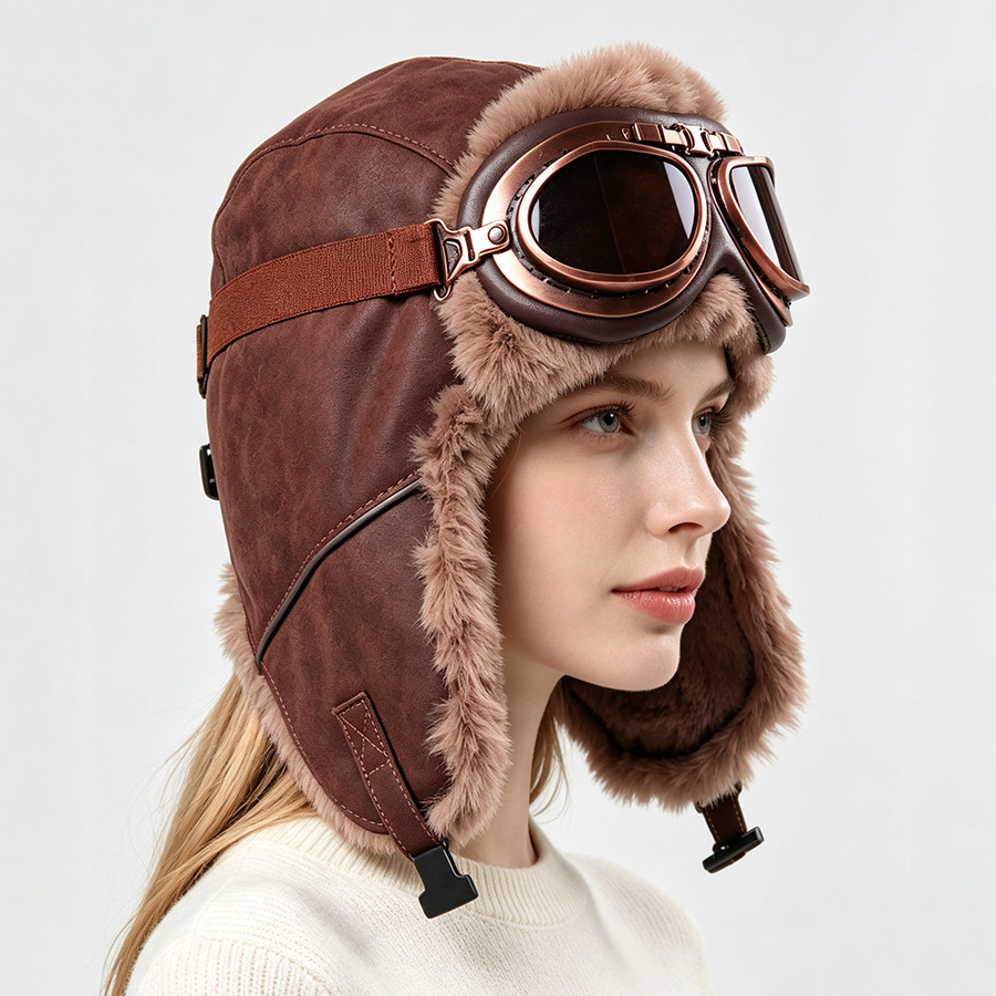 Vintage-Fliegermütze mit Schut – Winter Trapper Hat Bewertung und Preis